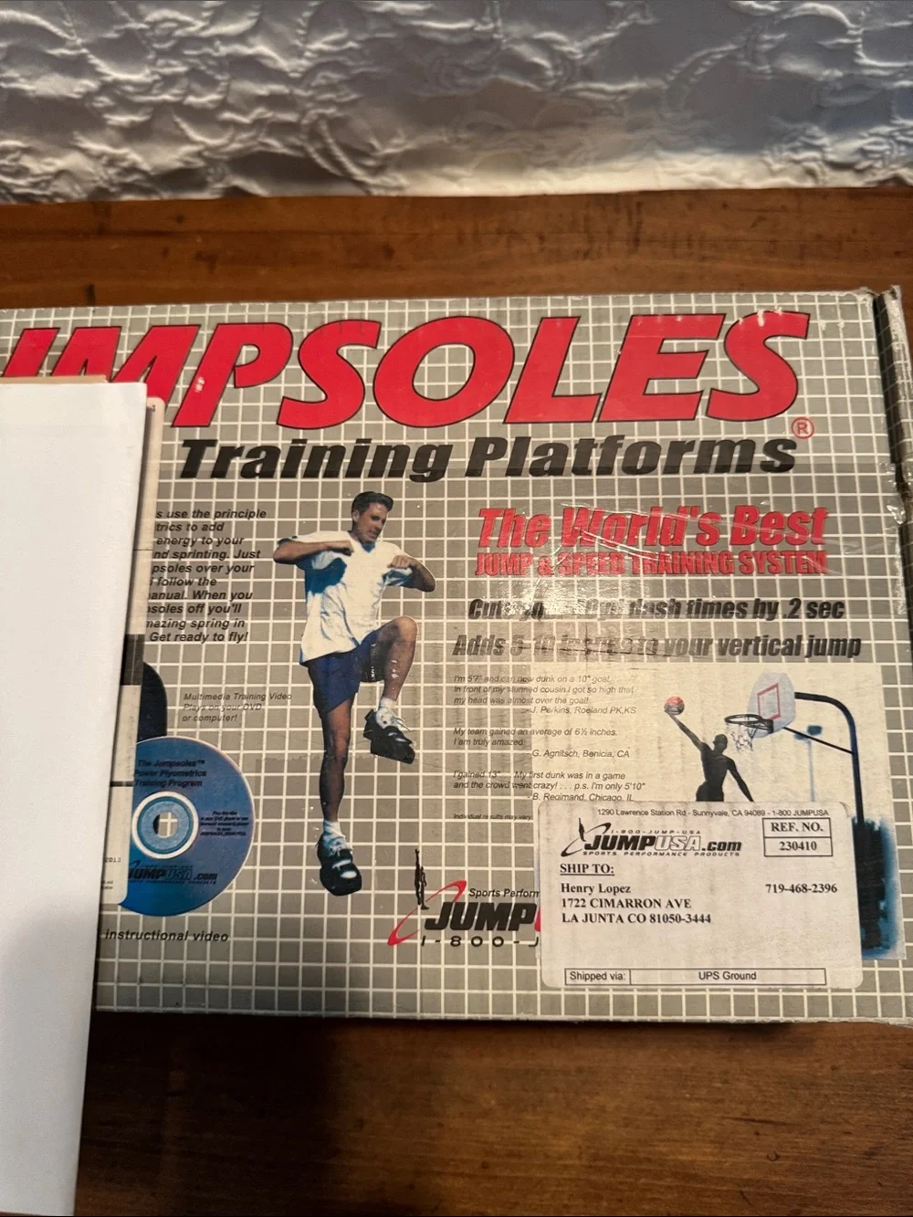 Jump Soles Training Platforms - Red/Black